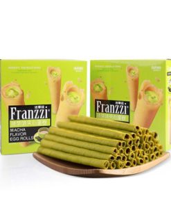 Barquillo de huevo  cubierta de Té Matcha 102g