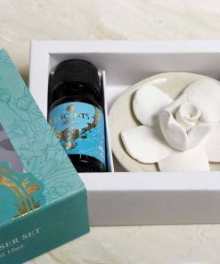 Set Difusor de Flor + Aceite 15ml Jasmine Tea Jazmin